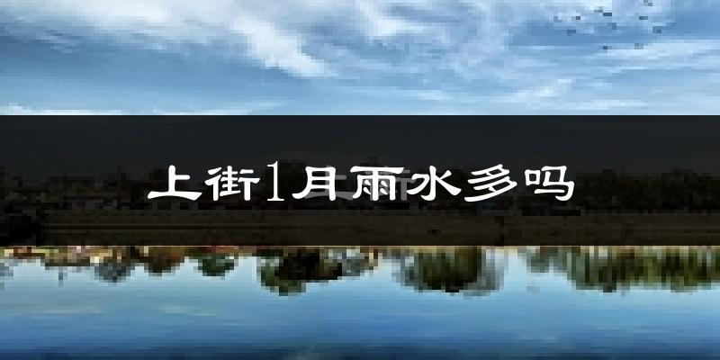 上街1月雨水多吗?