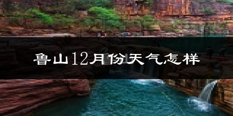 鲁山12月份天气怎样?鲁山十二月冷不冷?
