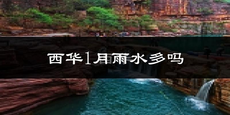 西华1月雨水多吗?