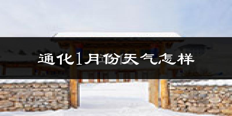通化市1月份天气如何?很冷吗?