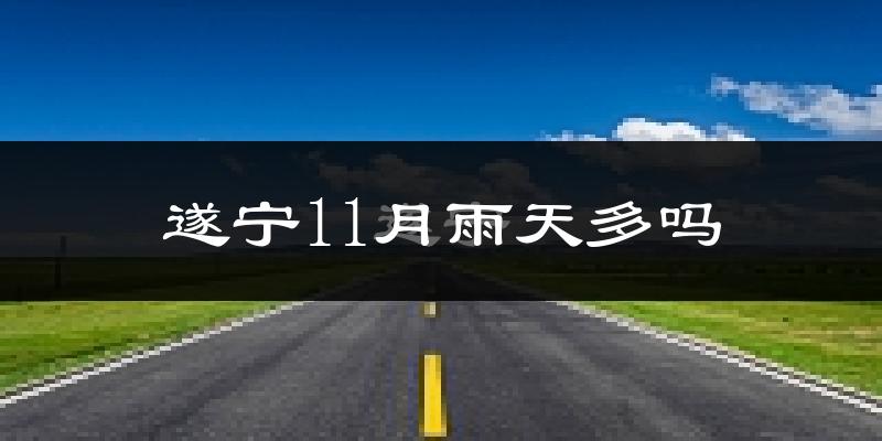 遂宁11月雨天多吗?